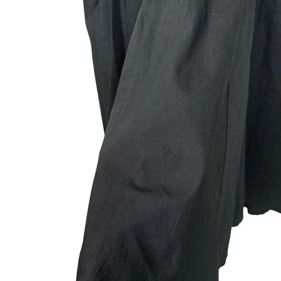 Tripp NYC Daang Goodman Black‎ Mini Dress Plus Sz 4X Faux Leather Trim Goth Punk - Picture 12 of 16